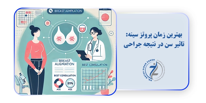 بهترین زمان پروتز سینه: تاثیر سن در نتیجه جراحی