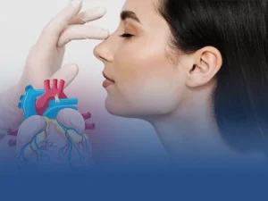 عمل بینی برای بیماران قلبی