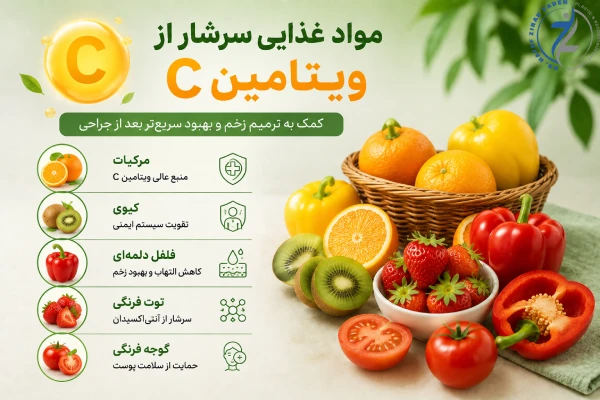 مواد غذایی سرشار از ویتامین C
